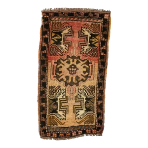 Vintage Mini Turkish Rug