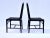 Vintage Chinese Chippendale Dining Chairs, Set of Eight, Lacquered For Sale - Image 4 of 16