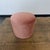 Contemporary Contemporary Blush Velvet Round Ottoman / Vanity Stool For Sale - Image 3 of 5