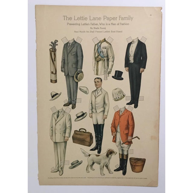 If you've ever wondered what a man of fashion looked like around 1910, look no further than Lettie Lane's father, a man of...