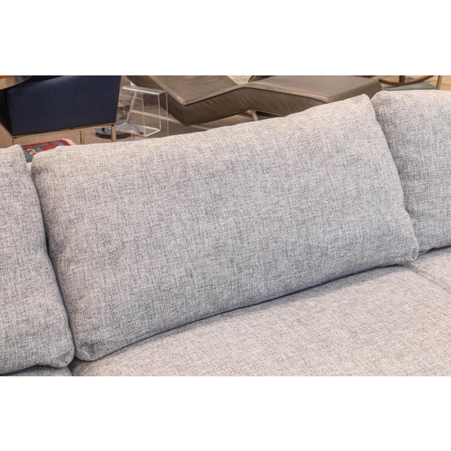 Bernhardt Nest Contemporary Gray Fabric 2pc Sectional Sofa For Sale In Detroit - Image 6 of 11