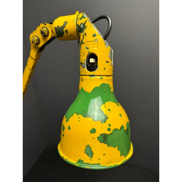 Large Industrial Wall Lamp from Mek Elek, London, 1930s For Sale - Image 4 of 10