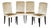 Chesterfield Dining Chairs in Tufted Velvet Upholstery from Fendi Casa, Set of 4 For Sale