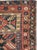 Tribal Galerie Shabab Collection Distressed Caucasian Rug With a Tribal Design in Rust, Dark Blue, and Cream For Sale - Image 3 of 8