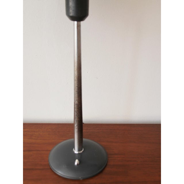 Grey Table Lamp by Louis Kalff for Philips, 1950s For Sale - Image 9 of 11