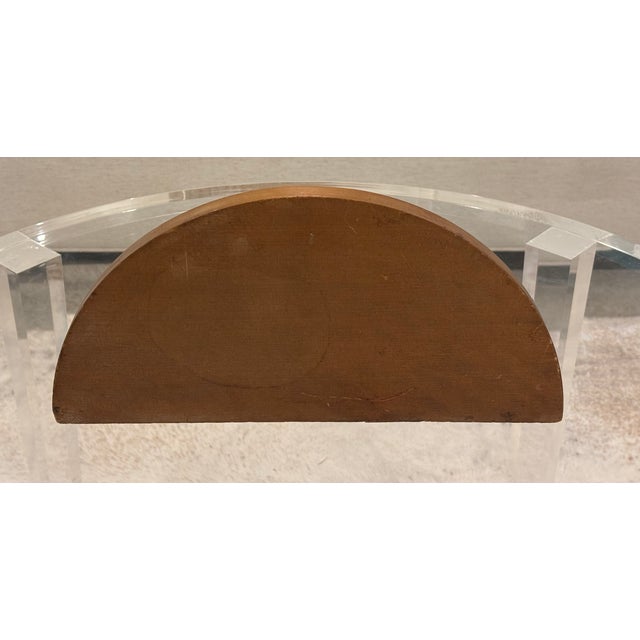 Large Scale Vintage Italian Hand-Carved Wooden Wall Shelf / Wall Bracket For Sale - Image 10 of 12