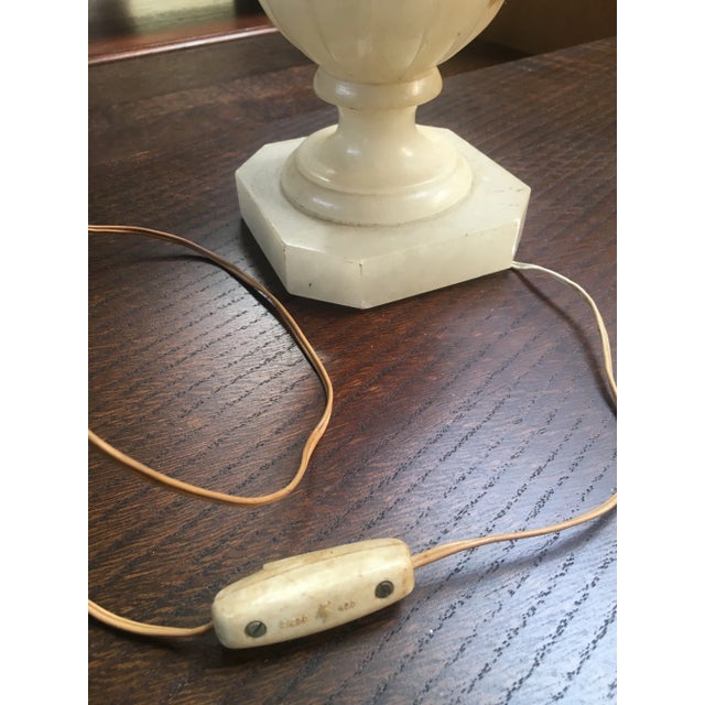 Stone Marble Table Lamp, 1950s For Sale - Image 7 of 17