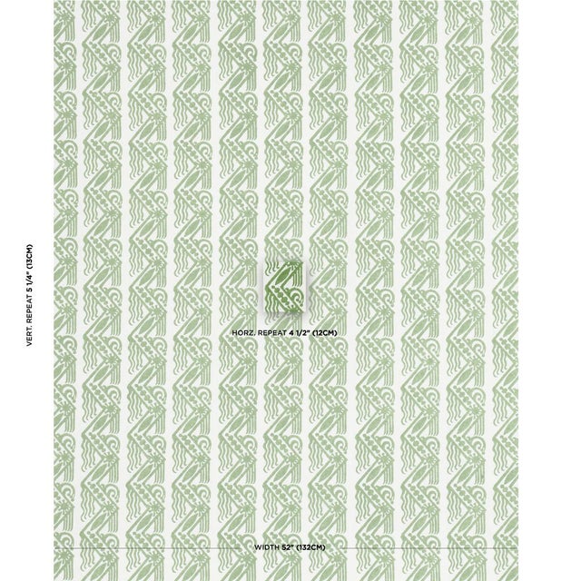 Created in collaboration with Drusus Tabor, Venetian Zig Zag Block Print fabric derives its fanciful bent stripe from the...