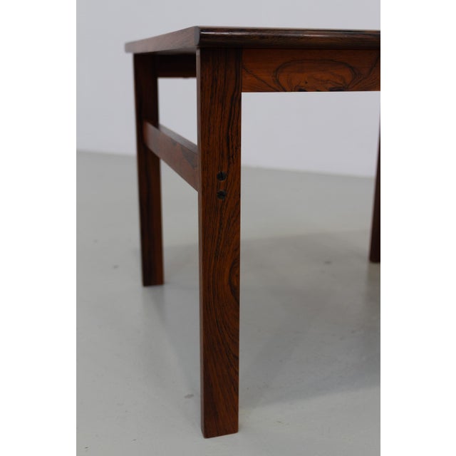 Danish Modern Rosewood Capella Coffee Table by I. Wikkelsø for N. Eilersen, 1960s For Sale - Image 9 of 18