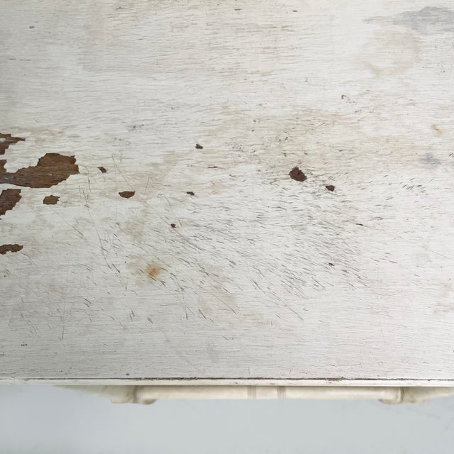 Mid-Century Modern Italian Coffee Tables in White Wood, 1940s, Set of 2 For Sale - Image 14 of 18