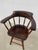 French Country Vintage Windsor Inspired Pub Style Captain’s Chair For Sale - Image 3 of 15