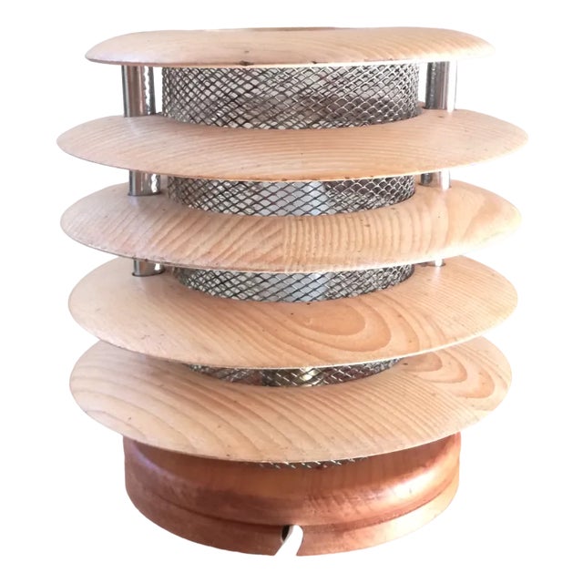 Vintage Handcrafted Table Lamp For Sale