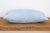 Coastal Blockprint Linen Jaipur Lumbar "Powder Blue" Pillow Cover For Sale - Image 3 of 5
