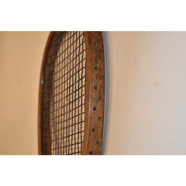 American Late 19th Century Wright and Ditson Tennis Racquet For Sale - Image 3 of 9