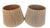 Stiffel Inverted Knife Pleated MCM Shades - A Pair For Sale - Image 11 of 18