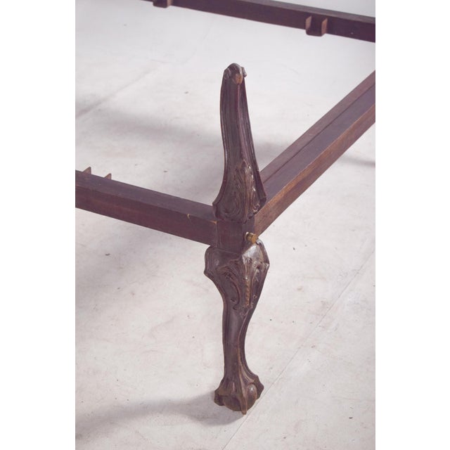 Late 19th Century Portuguese Oak Double Bed, 1890 For Sale - Image 5 of 9