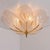 Murano Glass and Brass Eight Leaves Chandelier, 1960s For Sale - Image 9 of 12