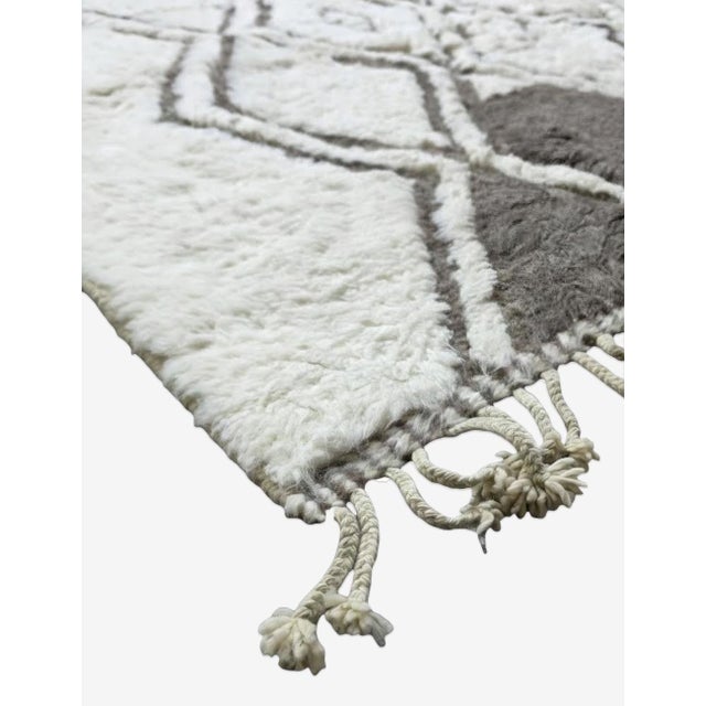 2020s Handmade Berber Wool Rug - 9.8 X 8.2 Ft For Sale - Image 5 of 8