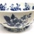 Late 19th Century X L Beautiful Antique Blueflow Fruit Centerpiece Bowl For Sale - Image 5 of 11