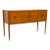 Mahogany and Brass Sideboard, Paul Frankl, Brown Saltman, 1940's For Sale