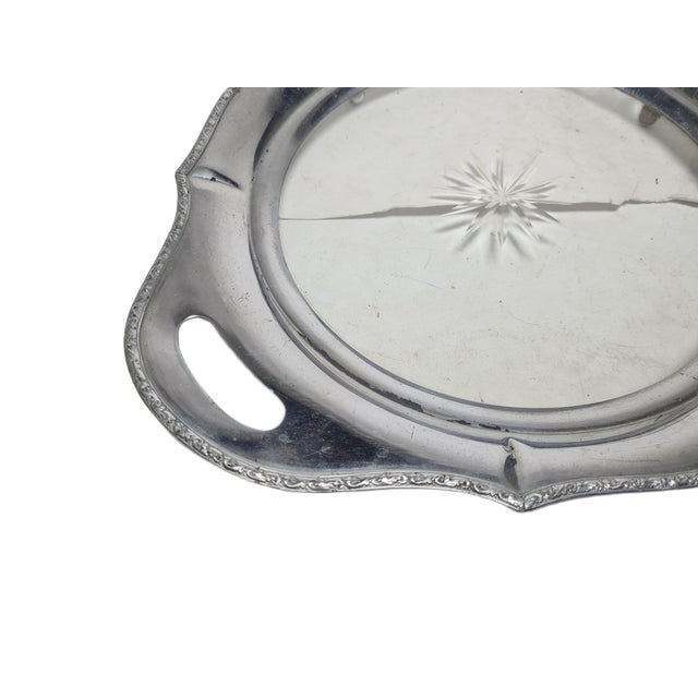 Silver Art Nouveau Tray from Argentor, 1890s For Sale - Image 8 of 14