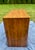 Contemporary 1970s Compact Solid Hardwood Writing Desk by Ethan Allen – Warm Minimalist Silhouette For Sale - Image 3 of 16