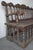 Wood Antique Architectural Spanish Mediterranean Style Bench For Sale - Image 7 of 8