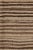 1960s Vintage Moroccan Rug in Ivory and Mocha With Striped Patterns - Rug & Kilim For Sale - Image 5 of 9