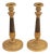 Empire Candelabras in Gilt Bronze, France, Set of 2, Set of 2 For Sale