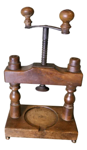 Antique French Dairy Cheese Press, 1800s