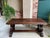1900 - 1909 Antique French Coffee Table Carved Oak Bench Baroque Window Hall Seat C1900. For Sale - Image 5 of 18