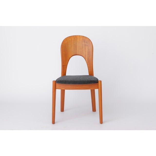 Niels Koefoed Danish Dining Chairs by Niels Koefoed, 1970s, Set of 4 For Sale - Image 4 of 10