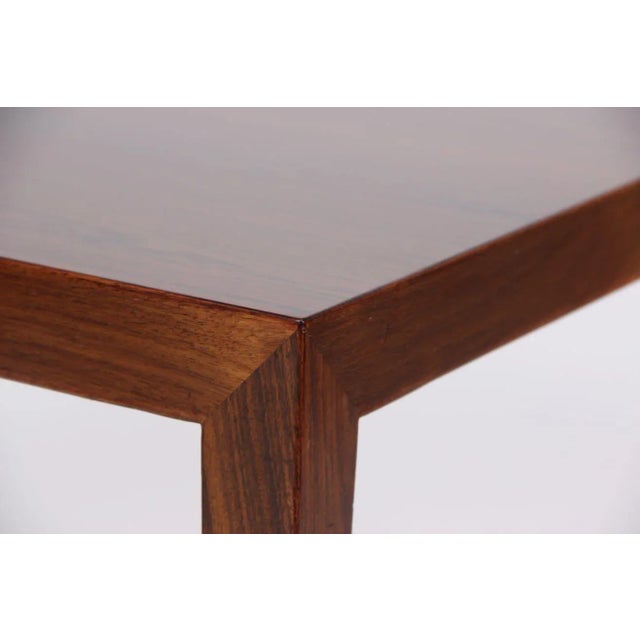 Vintage Rosewood Coffee Tables by Severin Hansen for Haslev, Set of 2 For Sale - Image 13 of 18