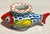 Mid 20th Century Italian Ceramic DeSimone for Vietri Hand Painted Fish Planter Vase For Sale In Naples, FL - Image 6 of 8