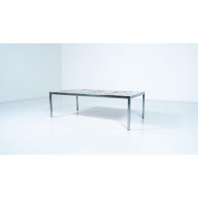 Mid-Century Mosaic Coffee Table attributed to Pia Manu, 1970s For Sale - Image 9 of 14