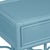David Francis Ivy Nightstand - Pool Blue For Sale - Image 4 of 10