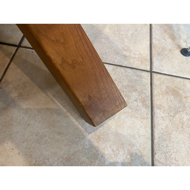 Round Coffee Table in Oak, 1950 For Sale - Image 9 of 18