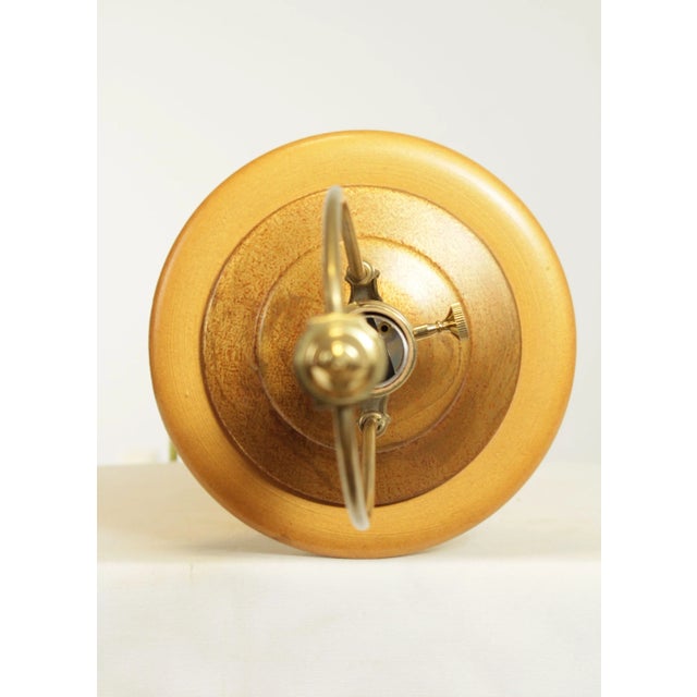 Neo-Classical Style Painted Wood Urn Table Lamps - a Pair For Sale - Image 12 of 13