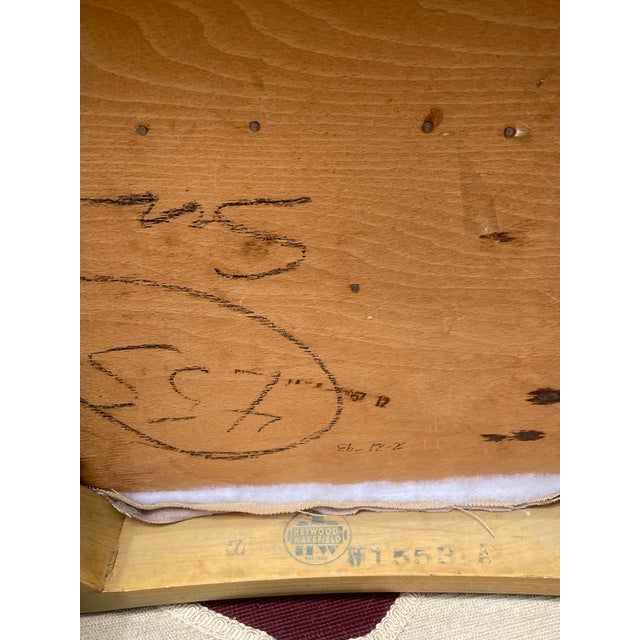 Heywood Wakefield "Cat's Eye" Chairs - Set of 5 For Sale - Image 9 of 11