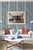 Children's Wilde Spotted Antelope Hide Traditional Wallpaper – Slate Blue 3 Yard Roll For Sale - Image 3 of 8