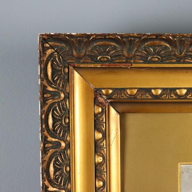 After José Navarro Llorens, Seascape, Oil on Cardboard, Framed For Sale - Image 6 of 10