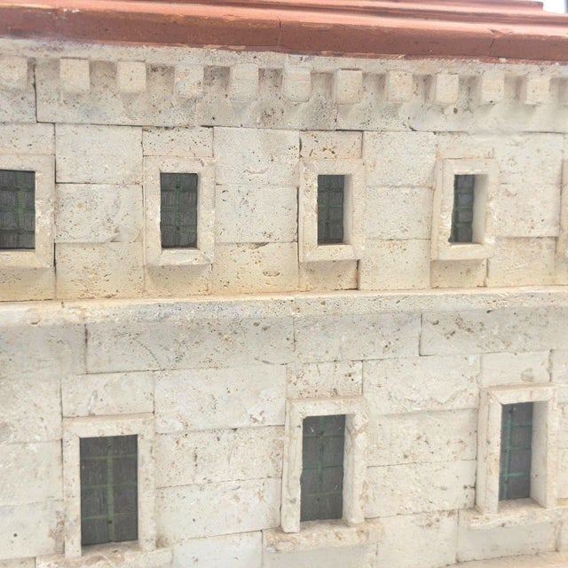 Handmade Stone Tile Neoclassical Architectural Model | Chairish