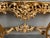 Spanish 19th Baroque Carved & Gilted Walnut Ormolu and Marble Console Table For Sale - Image 9 of 13