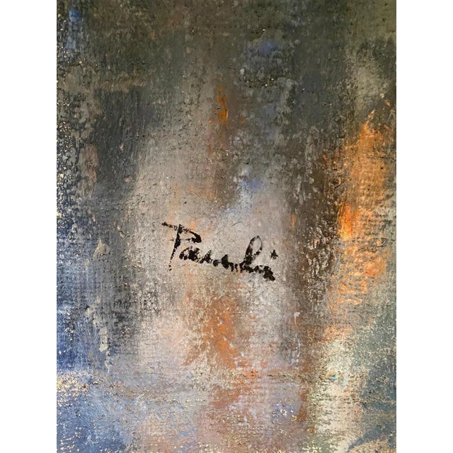 Contemporary Gilbert Pauli, Fêter, Oil on Burlap, 2002 For Sale - Image 3 of 10