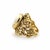14k Yellow Gold Italian Cameo Ring, Early 20th Century, Size 6 For Sale - Image 4 of 4