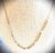 Antique Etched 9k Gold Lingerie Pin Necklace With Pearls For Sale - Image 4 of 12