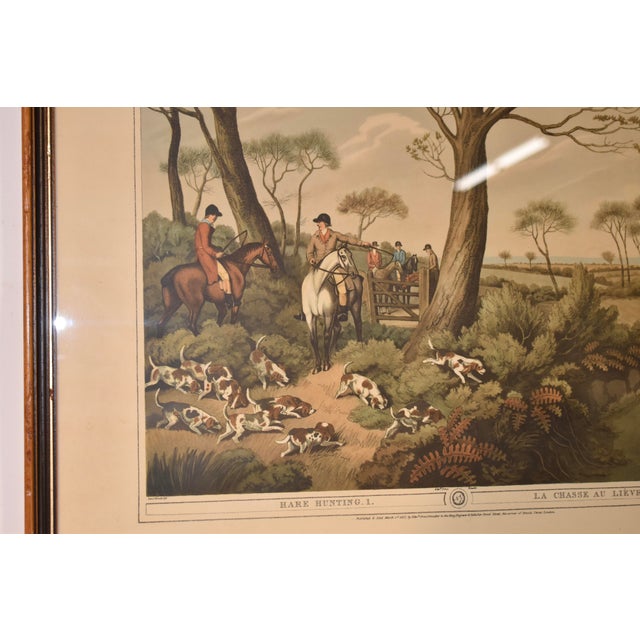 Pair of Framed Edward Orme Field Sports Lithographs For Sale In Greensboro - Image 6 of 12
