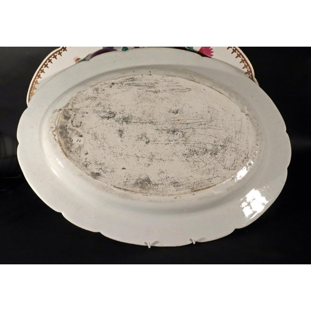 Barr, Flight & Barr Worcester Porcelain Serving Dishes, Famille Rose Taste For Sale - Image 14 of 14