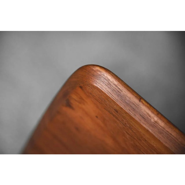 Danish Solid Teak Coffee Table by Peter Hvidt & Orla Mølgaard-Nielsen for France & Søn / France & Daverkosen, 1950s For Sale - Image 11 of 17