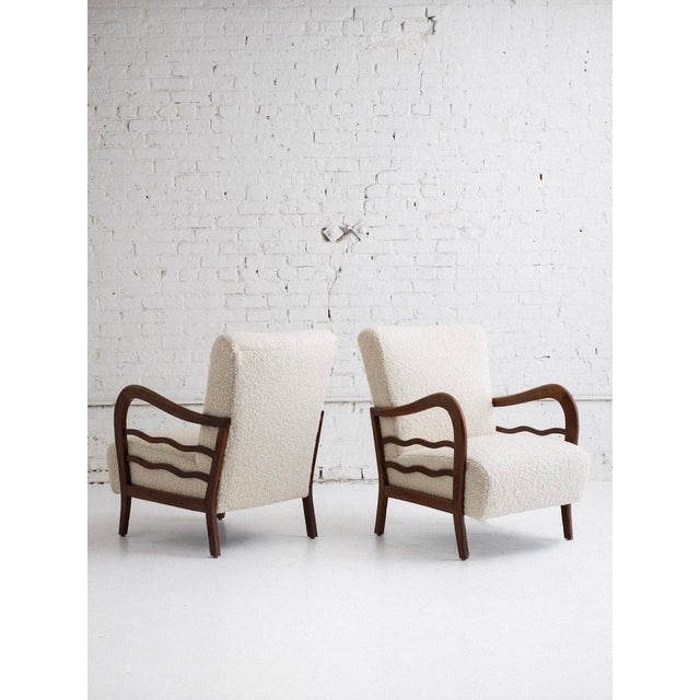 Mid-Century Italian Armchair in the Style of Paolo Buffa For Sale - Image 13 of 13